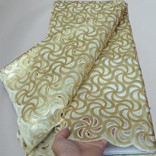 5yards/pc) High quality African hand cut double organza lace fabric in white with delicate sequins embroidery for dress OP160