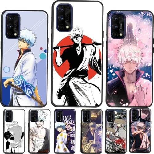 Anime GINTAMA Case For OnePlus 9 Pro 7 8 Nord 7T 8T 9R Cover Shell For Realme 8 Pro 6 7 Q3 Pro GT Neo C3