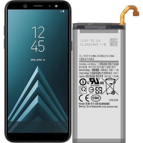 EB-BJ800ABA Battery For Samsung Galaxy A6 SM-A600FD Battery EB-BJ800ABE Replacement Repair Part