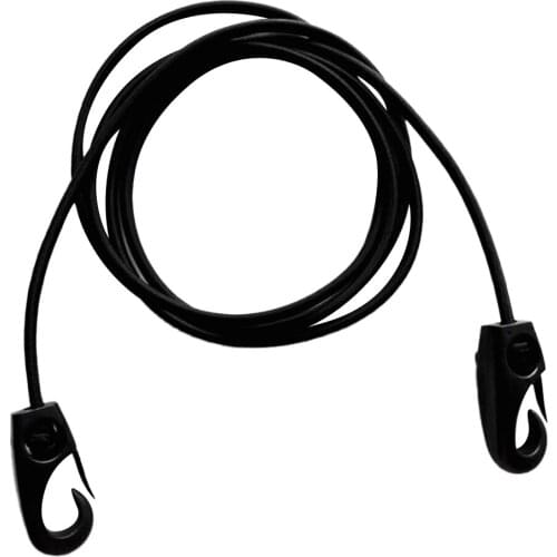 185mm Kayak Canoe Elastic Bungee Cord Shock Rope Tie Down Stretch Band String & Snap Hooks