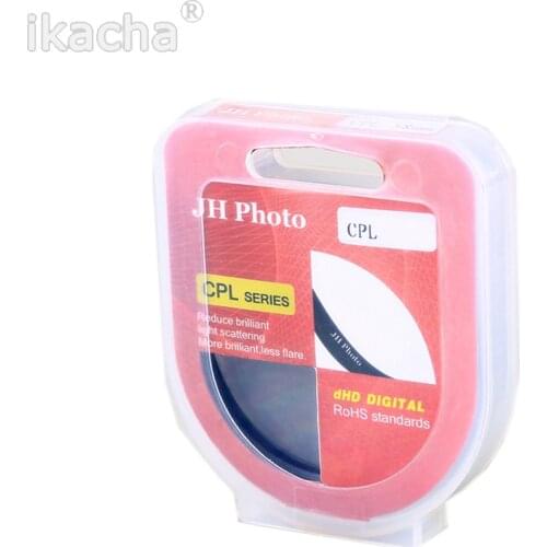 49mm 52mm 55mm 58mm 62mm 67mm 72mm Circular Polarizing CPL C-PL Filter Lens Camera For Canon Nikon Sony Olympus Camera