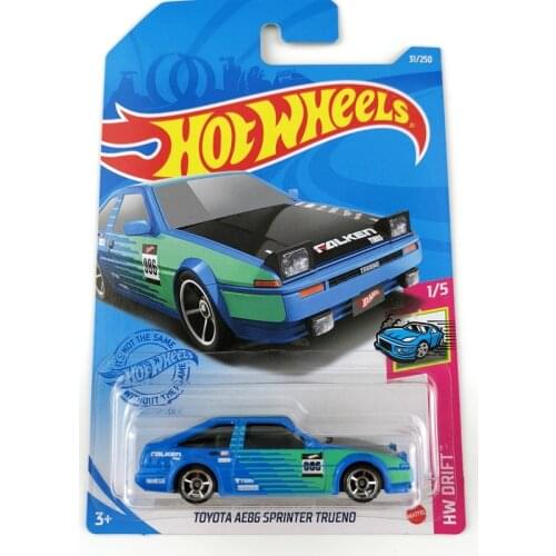 2021 Hot Wheels Cars NO.1-36 TOYOTA AE86 SPRINTER TRUENO NISSAN 300ZX TWIN TURBO 1/64 Metal Diecast Model Car Kids Toys Gift
