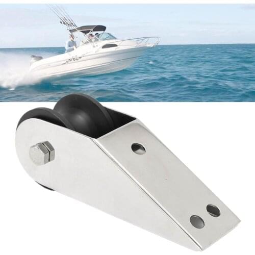 Boat Bow Anchor Rubber Roller For Fixed Marine Yacht Docking Surface Polishing/Welding Pre-drilled Holes