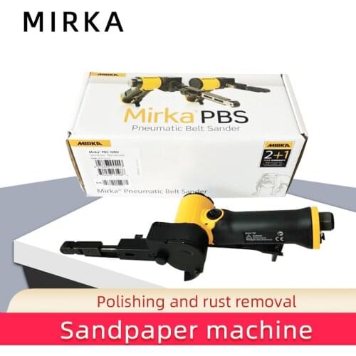 Mirka Pneumatic Sandpaper Machine Car Sheet Metal Solder Joint Trimming Narrow Space Small Hand-held Sander