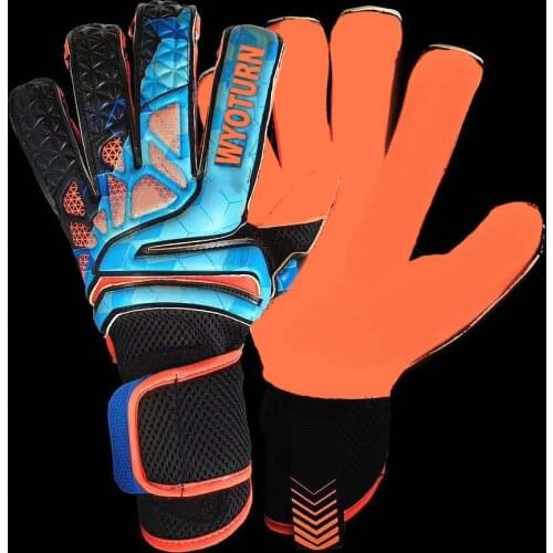 Dropship Goal Keeper Soccer Football Goalkeeper Gloves Luvas Goleiro Profissional Adulto Goalie Gloves GG/NO-Finger Protection