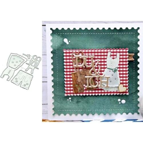 Pants Metal Cutting Dies for Scrapbooking Handmade Tools Mold Cut Stencil New 2021 DIY Card Make Mould Model Craft Decoration