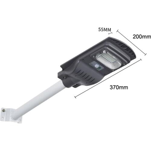 A2 LED Solar Road Lighting Motion Induction Street Lamp PIR Large Wireless Outdoor Waterproof