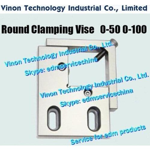 0-100mm Stainless Steel Precision Vise for clamping round workpieces, edm Round Clamping Tool Vise for WEDM Machining