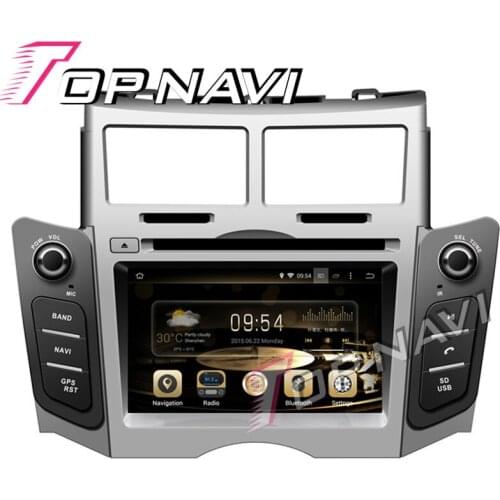 Topnavi 6.2'' Octa Core 4GB RAM Android 6.0 Car Radio Stereo GPS for Toyota Yaris 2005 2006 2007 2008 2009 2010 2011 Audio DVD