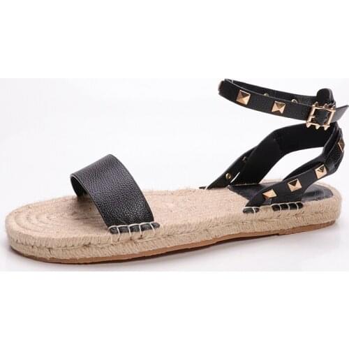 2021 Womens summer flat espadrilles