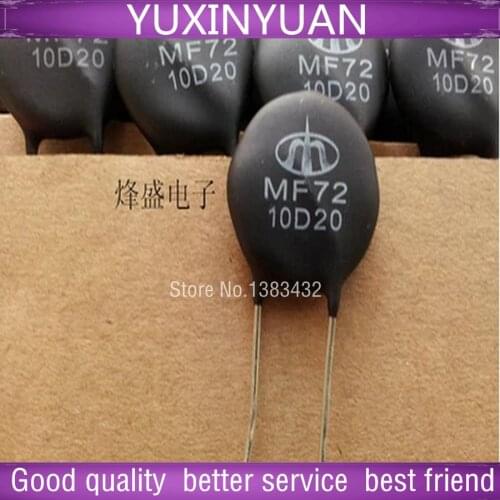 10pcs/lot Hang When thermistor MF72 10D20 16D20 5D20 100% good AliExpress