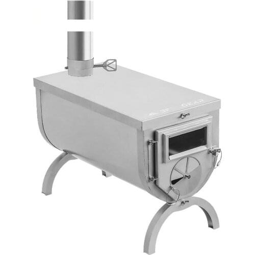 3F UL GEAR Outdoor ultralight 304 Stainless wood stove multipurpose camping tent heating stove outdoor survival