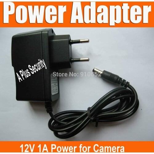 DC 12V 1A Power Adapter EU Standard Plug Power Supply 2pcs/Lot