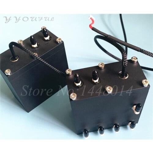 Flatbed UV solvent printer aluminum sub ink tank 2 time for Seiko 510 1020 Infinity Challenger Flora Wit-color ink bottle 7 hole