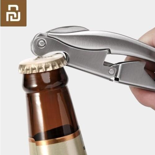Circle Joy Stainless Steel Sommelier Knife Professional Wine Opener Multifunction Portable Screw Corkscrew Bottle Opener