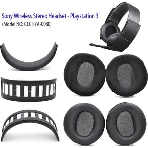 For Sony Wireless PS3 PS4 CECHYA-0080 Headphones Soft Foam Breathable Protein Ear Pads Cushion Cover Earpads High Quality 8.11