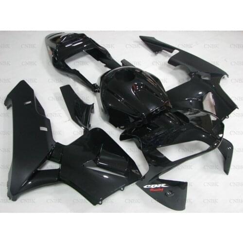 For Honda CBR600RR 2003 - 2004 Abs Fairing for Honda CBR600RR 2004 Black Bodywork for Honda CBR600RR 2004 Abs Fairing Unpainted