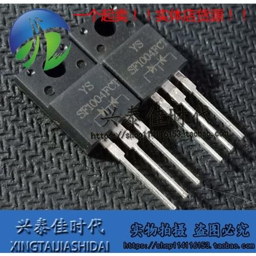 Original new 5pcs/ SF1004FCT 10A/200V TO-220F