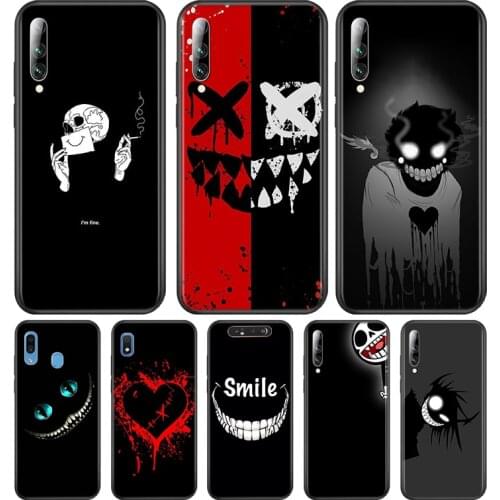 Smile Skeleton Devil For Samsung Galaxy A90 A80 A70 A70S A60 A50 A40 A30 A30S A20S A20E A2Core A10 A10E A10S Phone Case