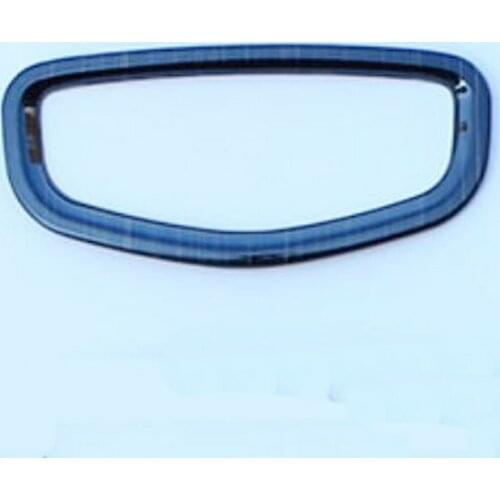 Tonlinker 1 PCS DIY Car Styling Carbon Fiber Three Color Steering Wheel Cover Case Stickers for Ford MENDEO 2013-14 Accessories