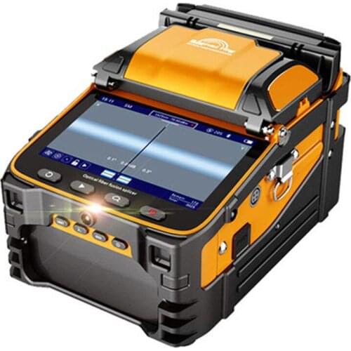 AI-9/ Signal Fire Multi-language Optical Fiber Fusion Splicer FTTH Fiber Splicing Machine With Optical Power Meter VFL Function