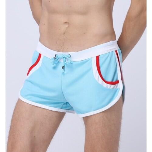 2021 Summer New Pocket Shorts Loose Mens Casual Shorts Black White Red Drawstring Waist Bermuda Shorts Men Plus Size M-XXL