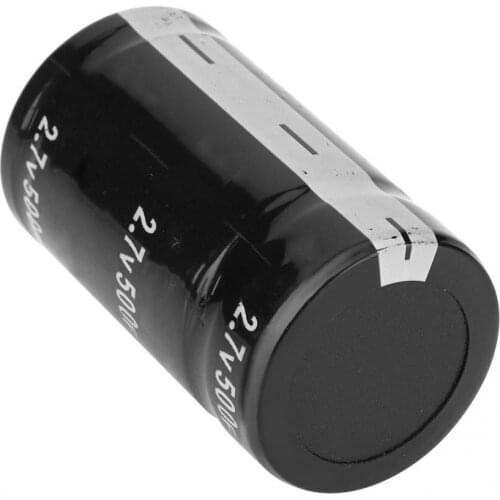 6PCS Super Farad Capacitor 2.7V 500F 10 Milliohm Super Capacitor ESR Automotive Car Capacitor 35 x 60MM