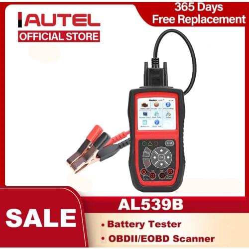 Autel Autolink AL539B OBD2 scanner automotive Electrical Test Tool For odb2 diagnostic tool EOBD OBD 2 car Code Reader PK al539