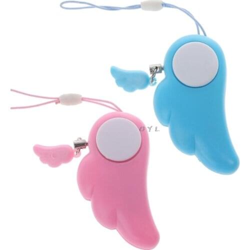 Self Defence Keychain Alarm Personal Protection Women Security Rape Alarm 90dB Loud Self Defense Supplies Emergency Alarm