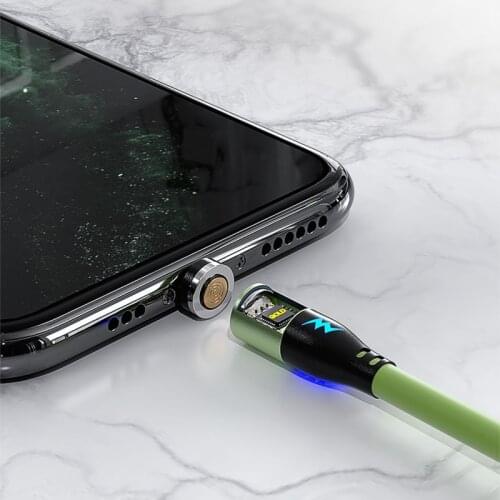 Fast Charging Liquid Silicone Magnetic USB Cable Mobile Phpne Magnetic Charger Tybe C Micro USB Magnetic Charging Cable Data