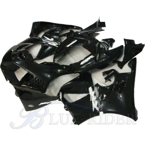 Motorcycle Fairing Kits For HONDA CBR900RR 919 98 99 ABS Plastic Fairing Parts CBR919RR 1998 1999 BLUE RIDER Bodywork Full Black