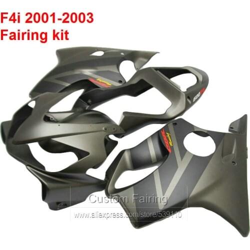 Matte black Fairing kit For HONDA CBR600 F4i 01 03 02 2001 2002 2003 High Quality INJECTION fairings DC39