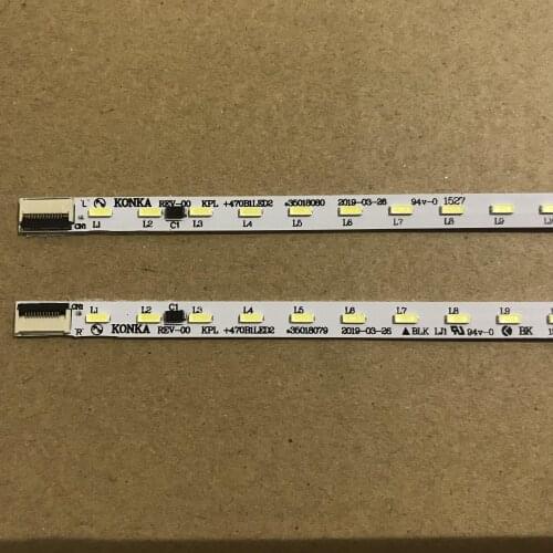 1pair/2pcs lot New konka LED 47R5500 PDF lamp KPL+470B1 LED 35018080\35018079 60leds