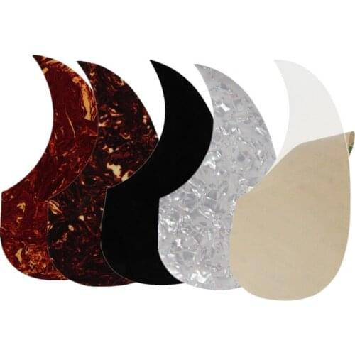 New 10pcs/Pack Acoustic Guitar Pickguard Sticker Scratch Plate Self Adhesive for Acoustic Guitar Accessories