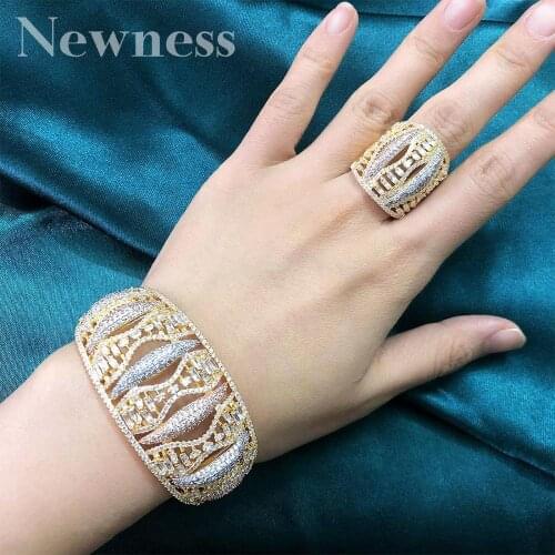 Newness High Quality Delicate Hollow Jewelry Full Cubic Zirconia Copper Party Wedding Women Bridals Lady Bijoux