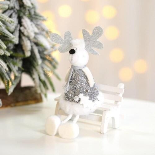 Charming Xmas Tree Ornament Portable Fabric Delicate Craft Christmas Decoration Home Decor