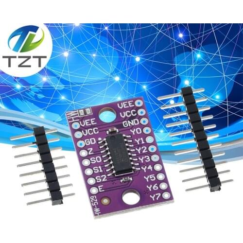 74HC4051 CD4051 single 8-channel digitally controlled electronic switch Multiplexers For Ardunio