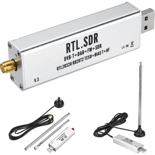 RTL-SDR Blog RTL SDR V3 R820T2 RTL2832U 1PPM TCXO SMA RTLSD