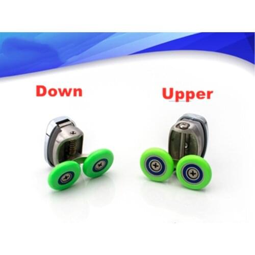 Shower room pulley bathroom glass door sliding door pulley sliding door roller arc hardware accessories(XYHL-023)