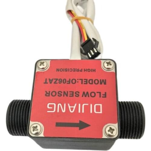 OF06ZAT BSP 3/4" Gear Oil Flow Sensor for Milk Honey Beer Lubricant Oil Petrol Gasoline 2-55LPM iSentrol Sensor