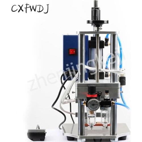 Upper and lower Hot Press Opening Machine Sealing Machine Pneumatic leather Wrinkle Bag ironing Machine Sealing Machine