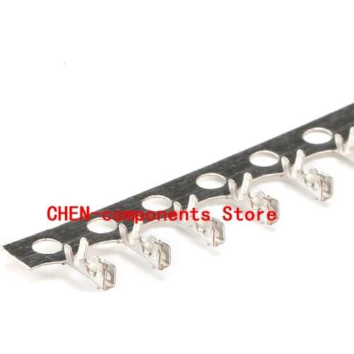 100pcs 1.25 plastic shell terminal 1.25mm pitch compression spring reed shrapnel crimping terminal