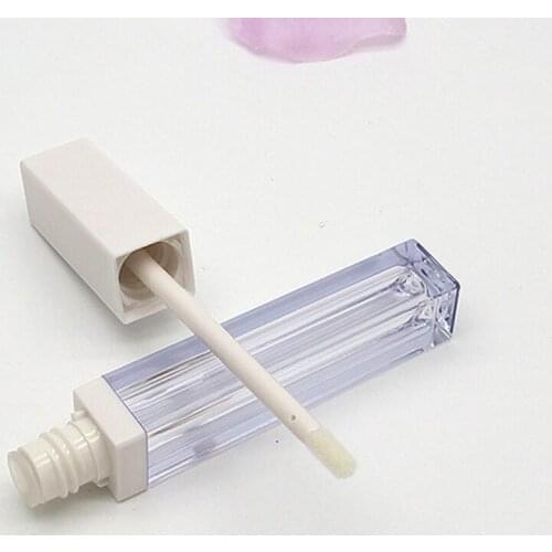 4g Empty Lip Gloss Tube Empty Mini Refillable Bottles Lip Protector Batom Containers Jars Plastic Liquid Lip Makeup Tool 200pcs