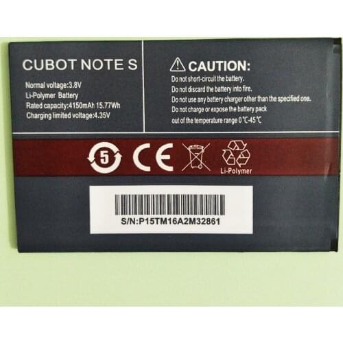 AZK 4150mAh battery for CUBOT Note S Cell Phone battery Replacement battery