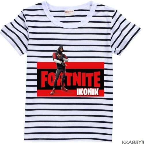 ChildrenS Clothing Fortnite 2021 Summer New Arrival Baby Top Basic Shirt 100% Cotton Girls Short-Sleeve T-Shirt