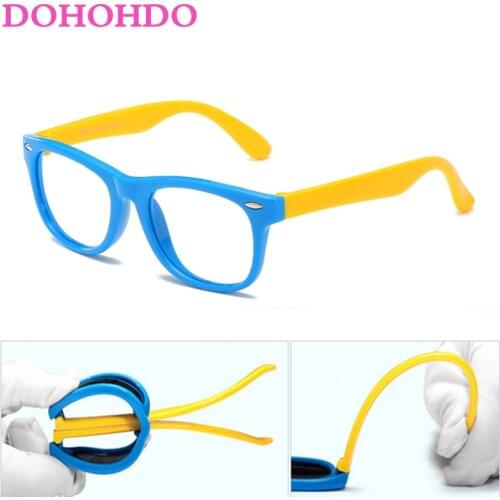 DOHOHDO Children Optical Glasses Frame Child Boy Girl Myopia Prescription Eyeglass Frames Clear Eyewear Spectacle Frame Okulary