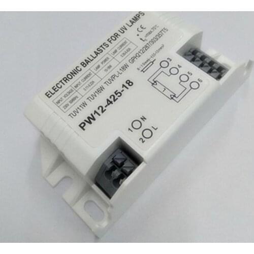 4-18W 220V 230V Electronic Ballasts For G23 UV Lamp G10q Ultraviolet Germicidal G5 UVC Sterilizing Lights