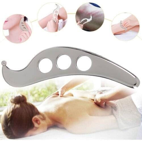 Stainless Steel Manual Scraping Massage Gua Sha Tools Physical Therapy Pain Relief Myofascial Release Tissue Mobilization