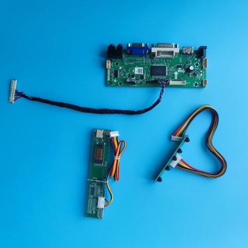 Kit for LP156WH1 1366X768 Controller board DVI Panel monitor Driver screen 1 lamps LVDS Signal VGA 15.6" 30pin HDMI