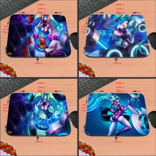 League Of Legends Top Selling Print Anti-slip New Arrival Customized Rectangular Rubber Mouse Pad Computer PC Nice Gaming